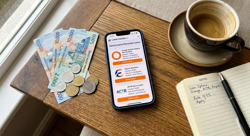 Di Wɛl-Wɛl Mɔni Ap Dɛn ɛn Fɔ Lɛn Mɔni Pan Intanɛt na Salone: Advays Fɔ Yu